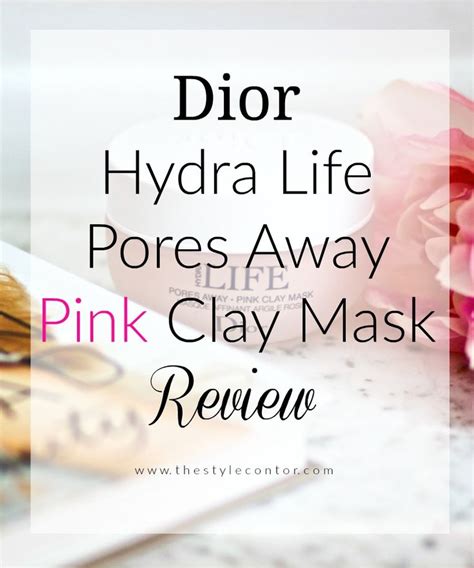 dior pink clay mask review|Dior Clay Mask Review .